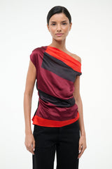 PHARE SILK TOP | RUBY PRISM