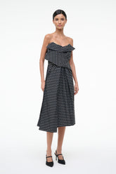ALESSIA DRESS | BLACK GEO