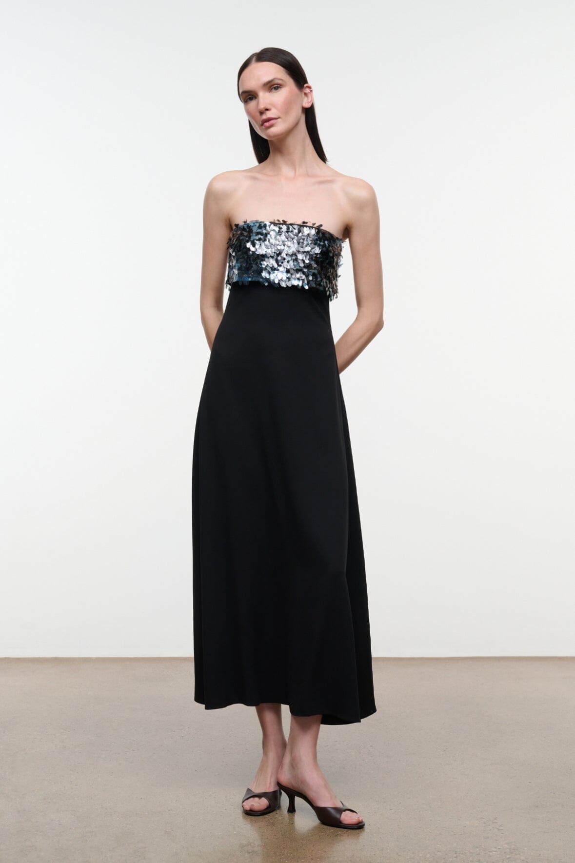 PHOENIX DRESS | BLACK NIGHT SPARK