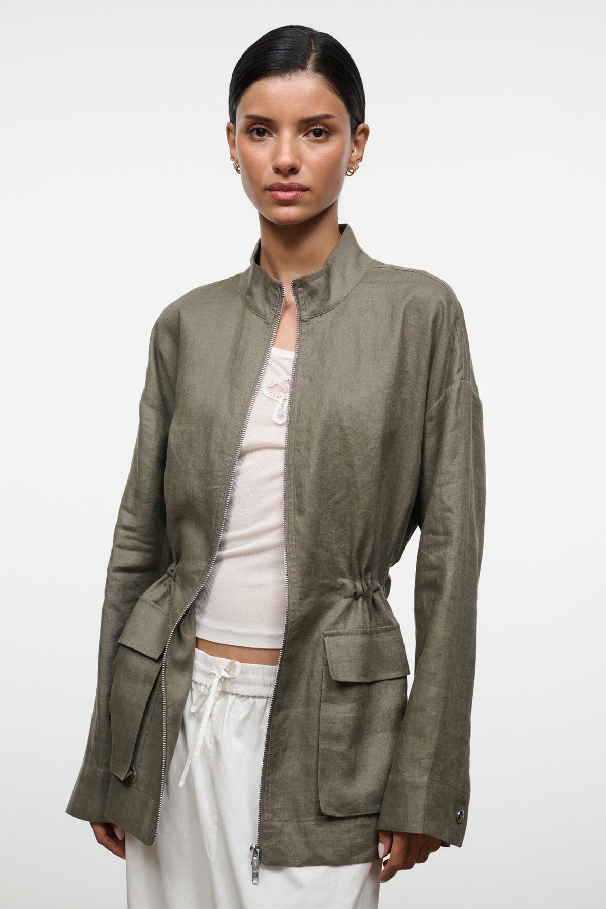 REED LINEN JACKET | THYME