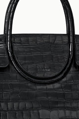 MAUDE CARRYALL | BLACK CROCO