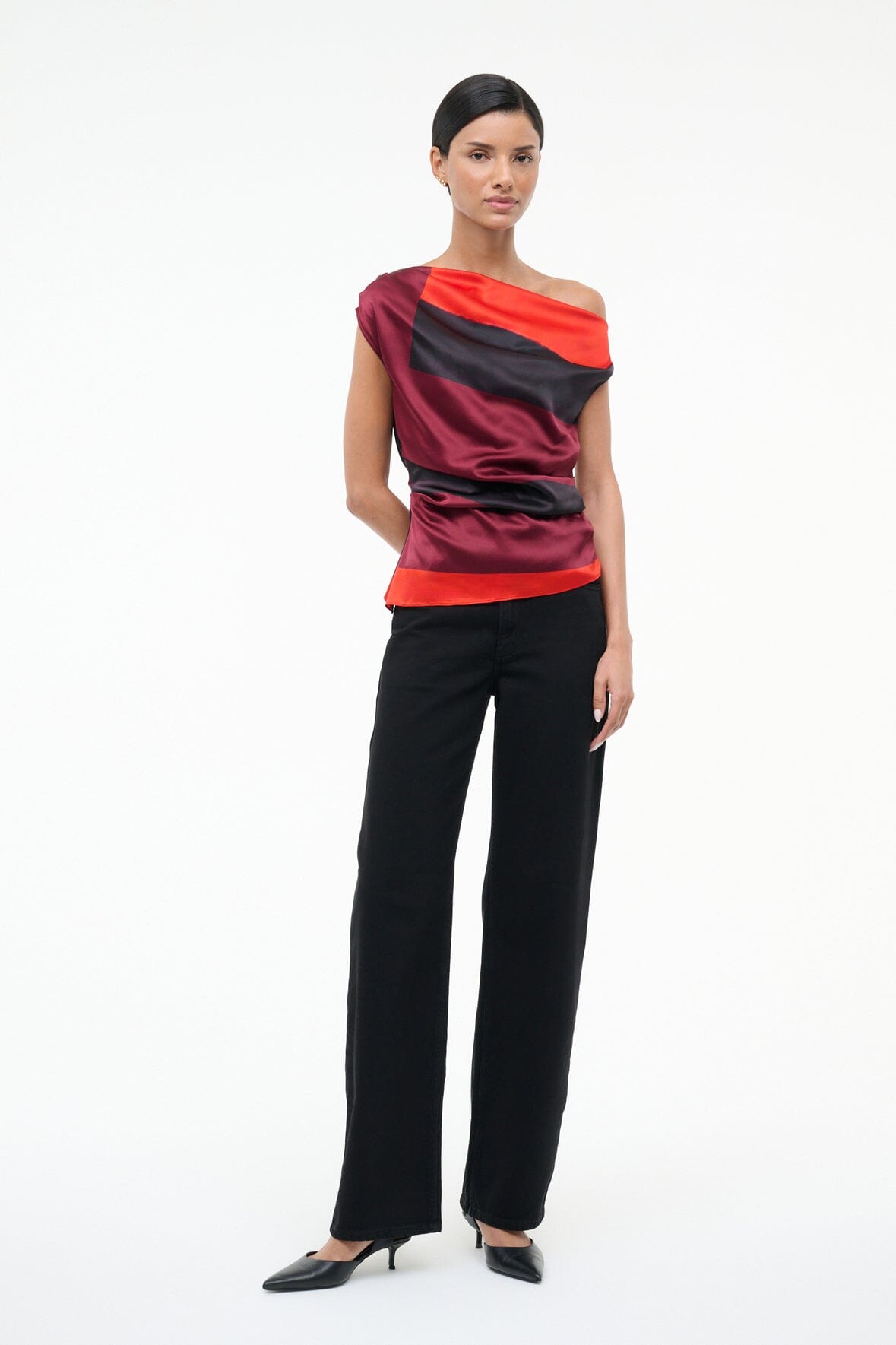 PHARE SILK TOP | RUBY PRISM