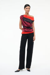 PHARE SILK TOP | RUBY PRISM