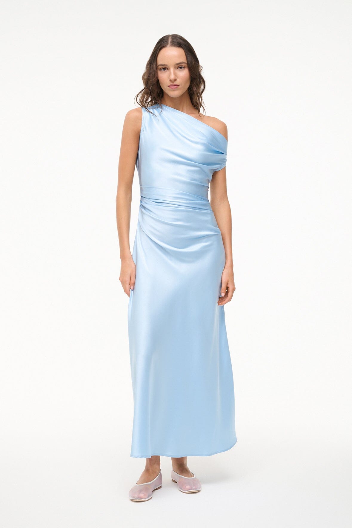 PHARE SILK DRESS | CLOUD
