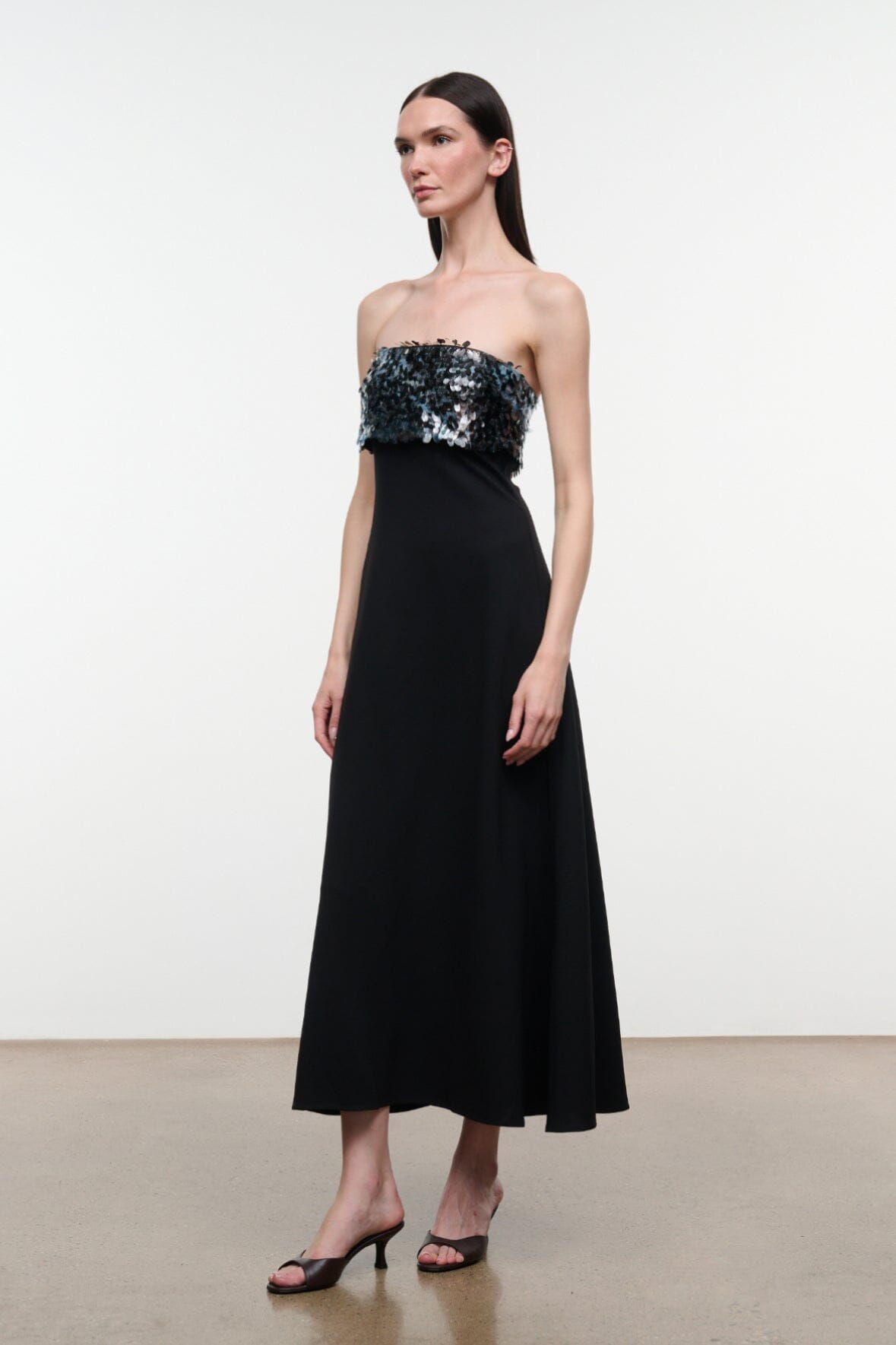 PHOENIX DRESS | BLACK NIGHT SPARK