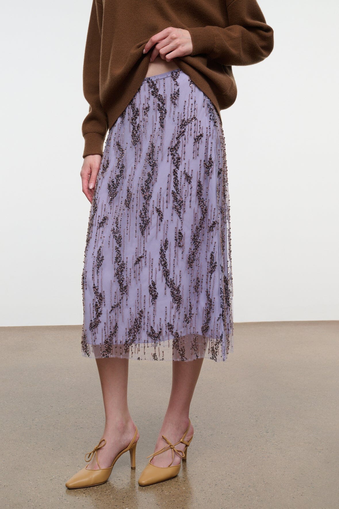 AVIVA SKIRT | LILAC