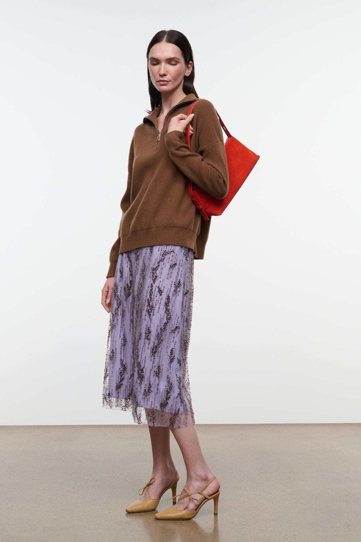 AVIVA SKIRT | LILAC