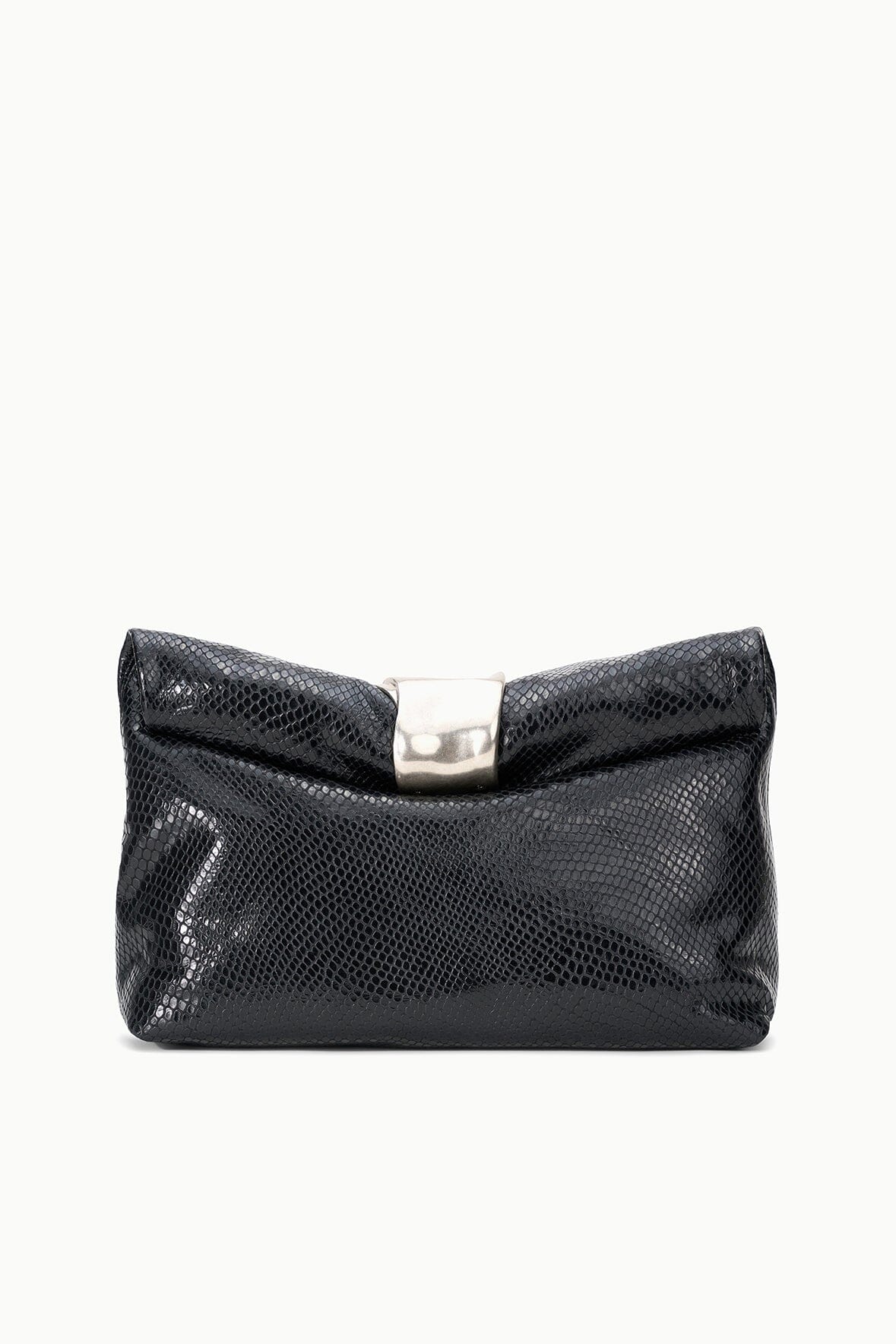 CUFF CLUTCH | BLACK SNAKE
