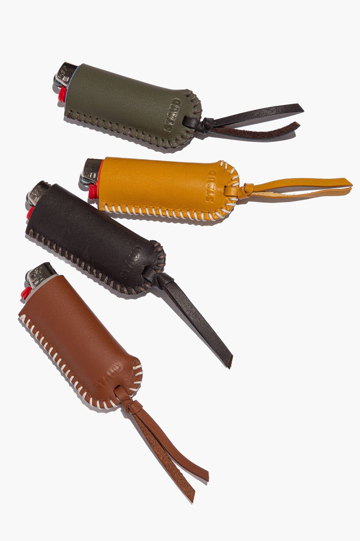 PYRE LEATHER LIGHTER COVER | ESPRESSO