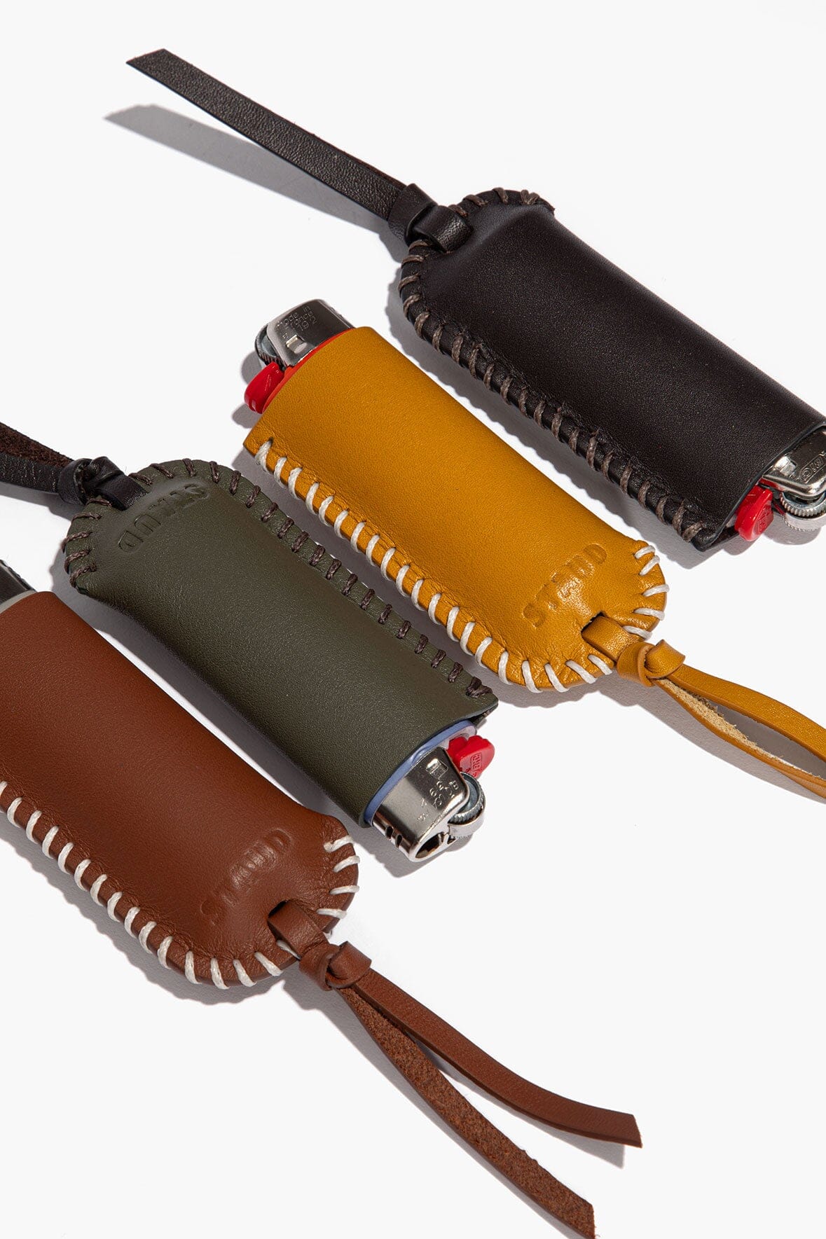 PYRE LEATHER LIGHTER COVER | ESPRESSO
