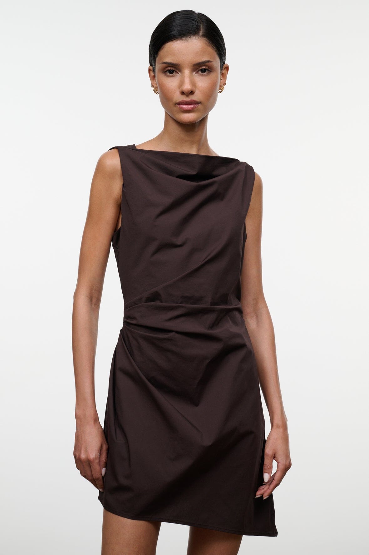 CALLIE MINI DRESS | EARTH