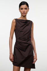 CALLIE MINI DRESS | EARTH