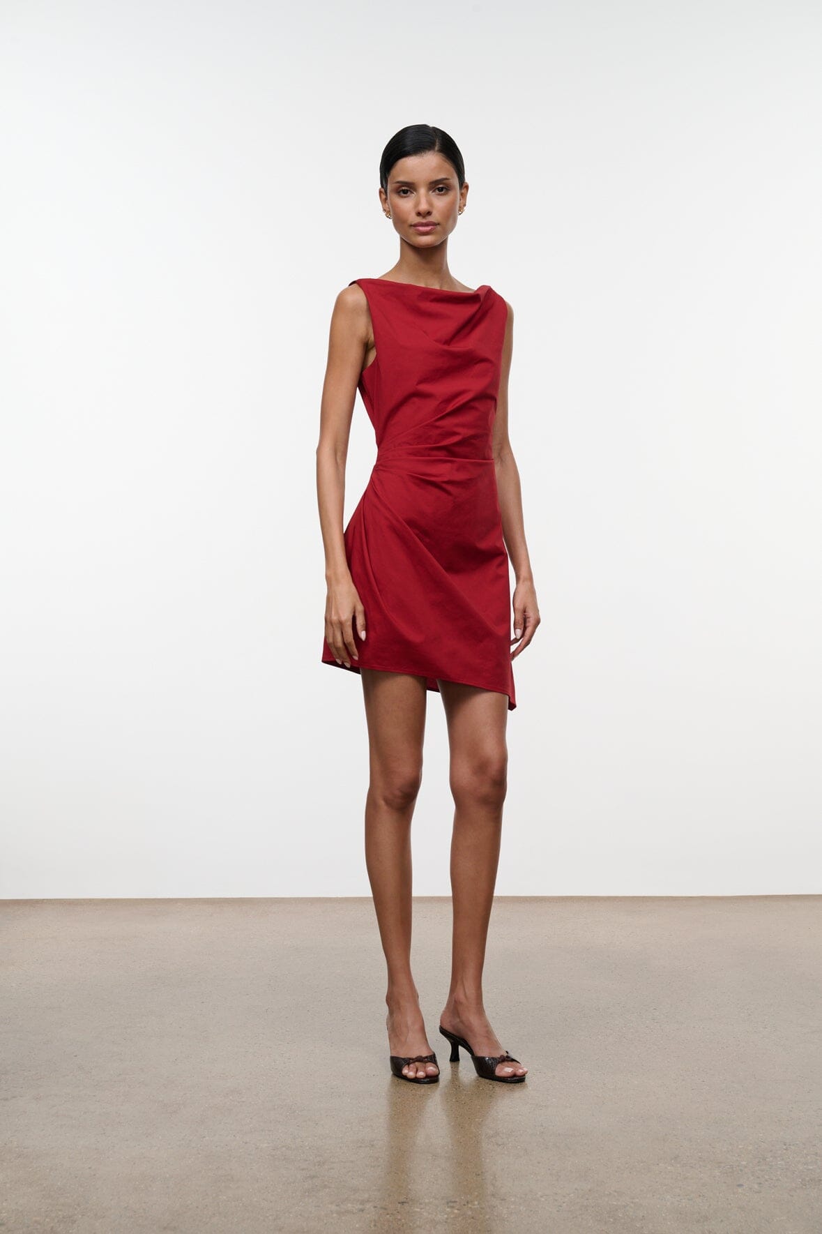 CALLIE MINI DRESS | ROUGE